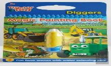 Tractor Ted Magic Painting Book - Diggers