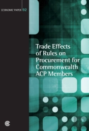 Trade Effects Of Rules On Procurement For Commonwealth Acp Members