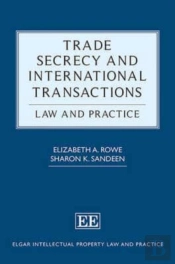 Trade Secrecy And International Transactions
