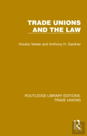 Trade Unions And The Law