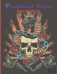 Traditional Tattoo Coloring Book