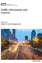 Traffic Information And Control