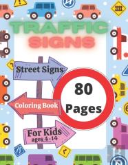 Traffic Signs Coloring Book