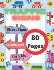 Traffic Signs Coloring Book