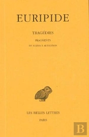 Tragédies Tome 8 ;1ère Partie