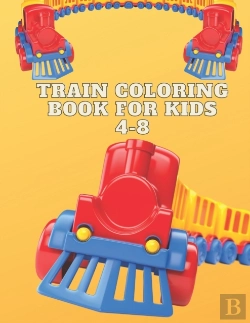 Bertrand.pt - Train Coloring Book For Kids 4-8