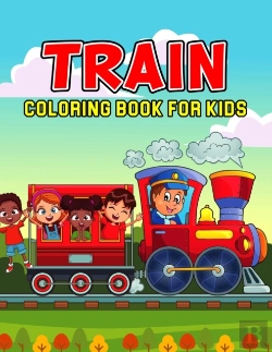 Bertrand.pt - Train Coloring Book For Kids