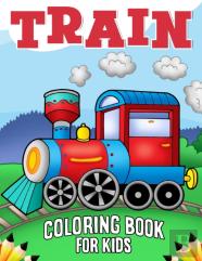 Train Coloring Book For Kids