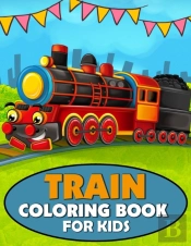 Train Coloring Book For Kids