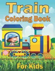 Train Coloring Book For Kids