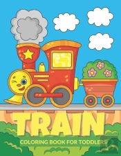 Train Coloring Book For Toddlers