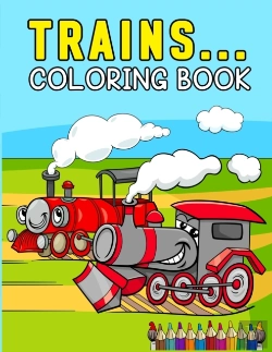 Bertrand.pt - Trains Coloring Book