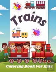 Trains Coloring Book For Kids