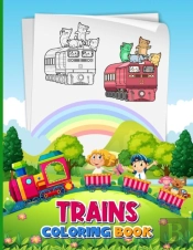 Trains Coloring Book