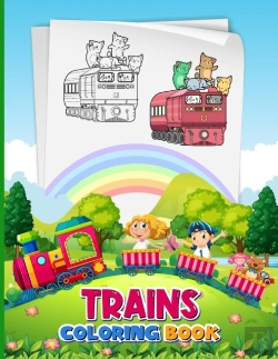 Bertrand.pt - Trains Coloring Book
