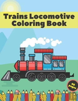 Bertrand.pt - Trains Locomotive Coloring Book