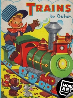 Bertrand.pt - Trains To Color Coloring Book