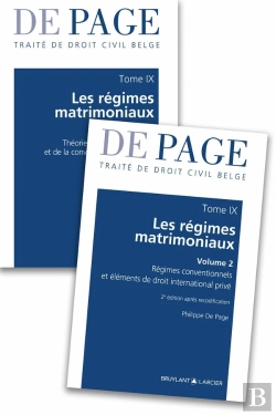 Bertrand.pt - Traité De Droit Civil Belge - Tome Ix : Les Régimes Matrimoniaux - Volumes 1 Et 2