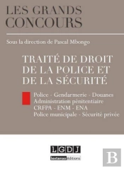 Traite De Droit De La Police Et De La Securite