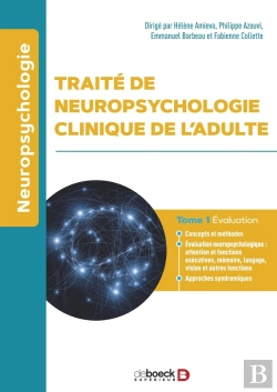 Bertrand.pt - Traité De Neuropsychologie De L'Adulte Tome 1 : Évaluation
