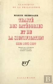 Traite Des Categories Et De La Signification Chez Duns Scot