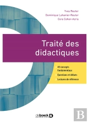 Traité Des Didactiques : Concepts Et Notions Fondamentales