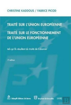 Bertrand.pt - Traite Sur L'Union Europeenne