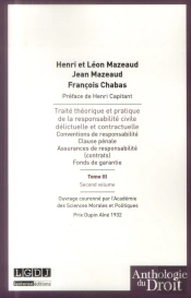 Traité Théorique Et Pratique De La Responsabilité Civile Délictuelle Et Contractuelle Tome 3 ; Second Volume