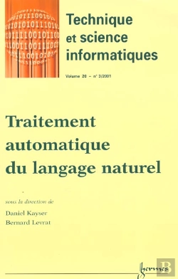 Bertrand.pt - Traitement Automatique Du Langage Naturel Technique Et Science Informatiques Vol20 N 3 2001