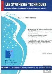 Traitements Les Syntheses Techniques Duservice National D'Information Et De Documentation Sur L'Eau