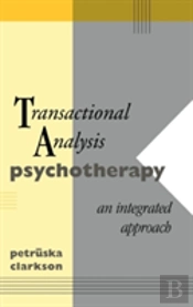 Transactional Analysis Psychotherapy