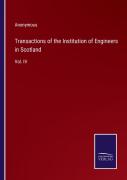 Transactions Of The Institution Of Engineers In Scotland
