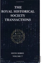 Transactions Of The Royal Historical Society