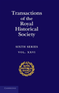 Transactions Of The Royal Historical Society: Volume 26