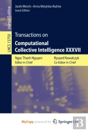 Transactions On Computational Collective Intelligence Xxxvii