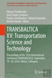 Transbaltica Xv: Transportation Science And Technology