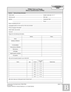 Bertrand.pt - Transdisciplinary Play-Based Assessment And Intervention (Tpba/I 2) Child And Program Summary Forms