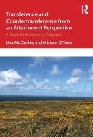 Transference And Countertransference From An Attachment Perspective