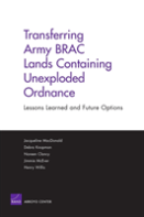 Transferring Army Brac Lands Containing Unexploded Ordnance