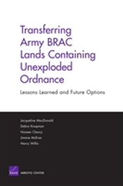 Transferring Army Brac Lands Containing Unexploded Ordnance