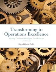 Transforming To Operations Excellence