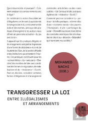 Transgresser La Loi : Entre Illégalismes Et Arrangements
