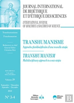 Bertrand.pt - Transhumanisme-Jib Vol29 N°3-4 2018 : Transhumanisme-App.Pluridisciplinaire D'Une Nouv.Utopie-Jib 3/4 Vol 29-2018