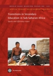 Transitions In Secondary Education In Sub-Saharan Africa