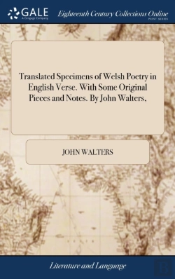Bertrand.pt - Translated Specimens Of Welsh Poetry In