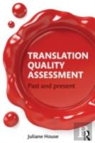 Translation Quality Assessment