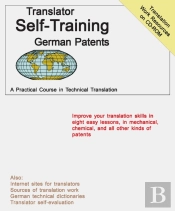 Translator Self Training German Patents