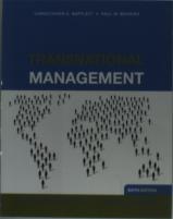 Transnational Management