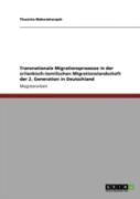 Transnationale Migrationsprozesse In Der Srilankisch-Tamilischen Migrationslandschaft Der 2. Generation In Deutschland
