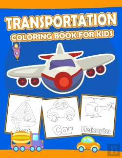 Bertrand.pt - Transportation Coloring Book For Kids
